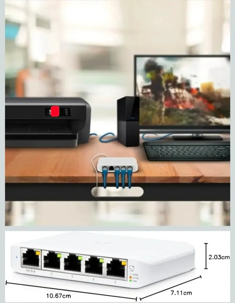 Ubiquiti Switch Flex Mini (3 Unidades) afbeelding 2