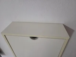 Zapatero Ikea Blanco 4 compartimentos