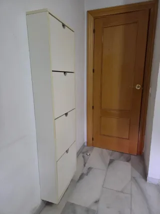 Zapatero Ikea Blanco 4 compartimentos