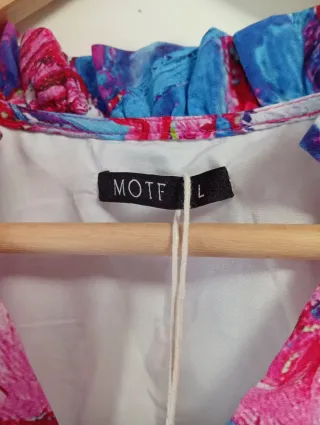 Vestido estampado de Motf (Shein)