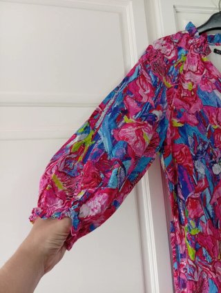 Vestido de flores de Motf (Shein)