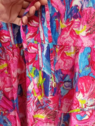 Vestido de flores de Motf (Shein)