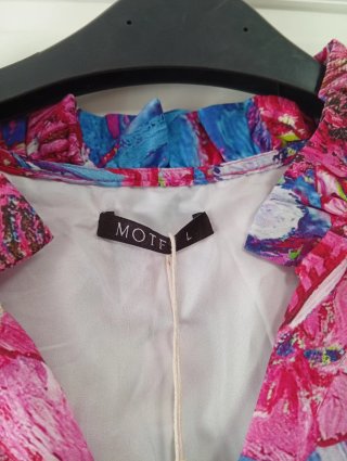 Vestido de flores de Motf (Shein)