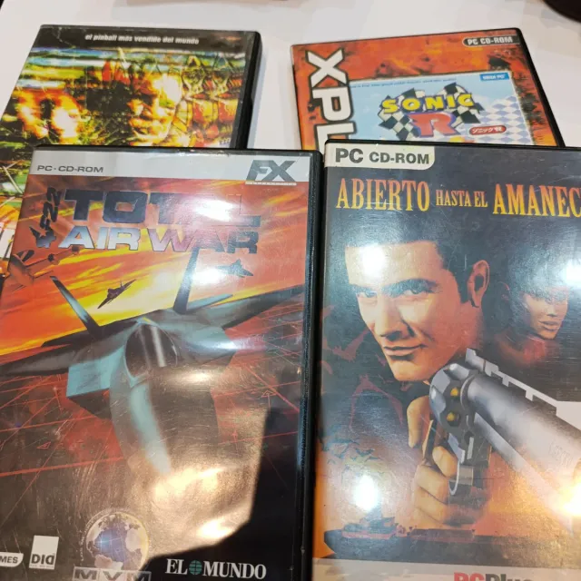 Colección Juegos PC Retro CD-ROM