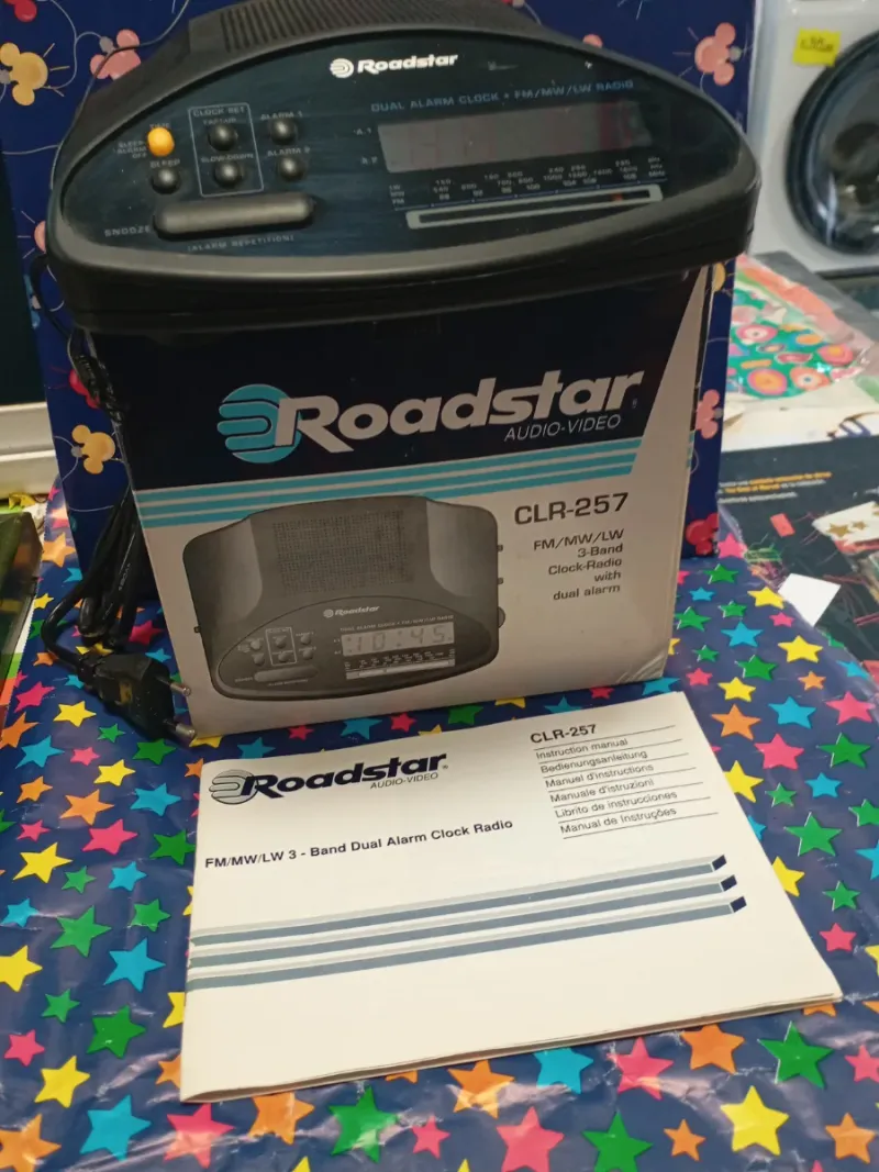 Radio Reloj Despertador Roadstar CLR-257