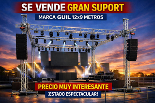 Estructura GUIL 12x9m Soporte Gran SUPORT