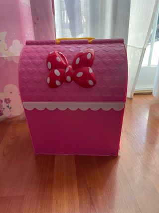 Casita de Muñecas Minnie Mouse Maleta + Muñeca