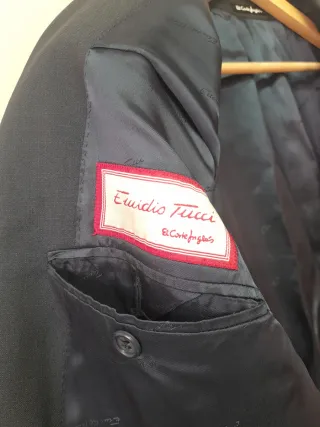 Chaqueta americana negra