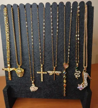 Collares Chapados en Oro 18k