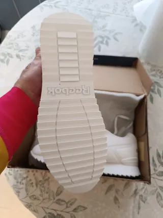 Zapatillas Reebok Glide Ripple Clip Blancas Talla