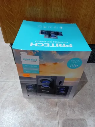 Altavoces multimedia PRITECH PBP-017