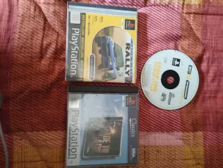 PlayStation one con tre giochi