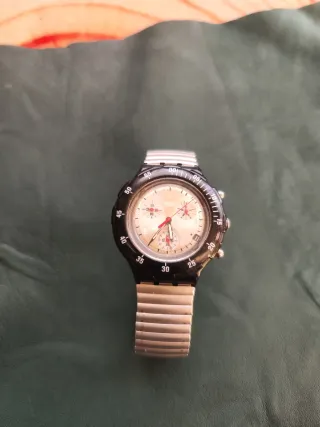 Reloj Swatch Cronógrafo Vintage Hombre