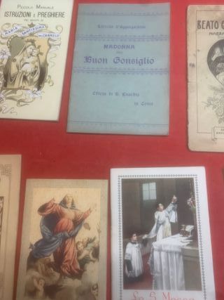 Lotto 10 Libretti di Preghiera Vintage metà '900