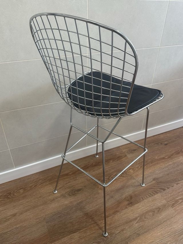 Silla alta inspirada st. Bertoia (leer descrip.)