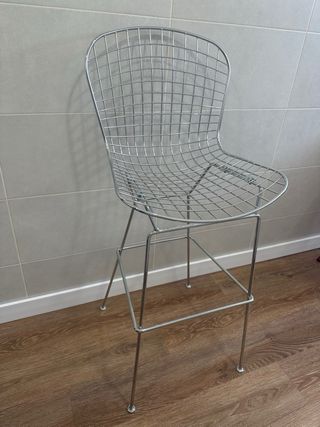 Silla alta inspirada st. Bertoia (leer descrip.)