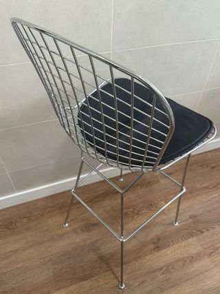 Silla alta inspirada st. Bertoia (leer descrip.)