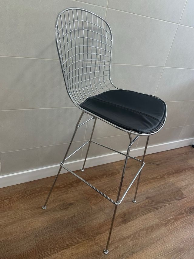 Silla alta inspirada st. Bertoia (leer descrip.)