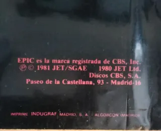 Ozzy Osbourne Blizzard Of Ozz LP España Vinilo