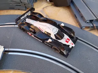 Coches Scalextric Audi r10 Peugeot 908