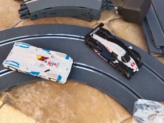 Coches Scalextric Audi r10 Peugeot 908