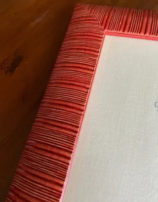 Cuadro Punto de Cruz Mujer Vestido