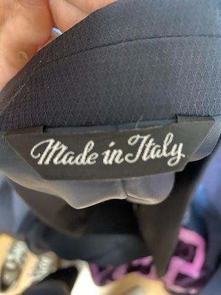 Traje azul marino talla 56