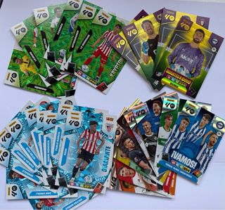 Lote de 161 cromos de Adrenalyn 25/26 sin repetir.