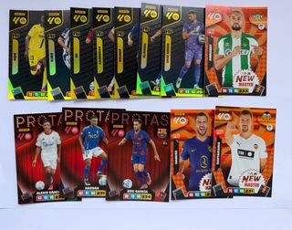 Lote de 161 cromos de Adrenalyn 25/26 sin repetir.