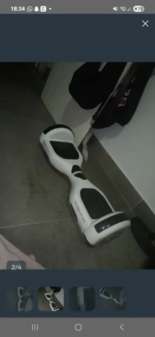 Hoverboard Evomotion Blanco
