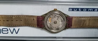 Swatch Automatic Orologio Pelle Marrone