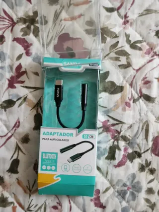 Adaptador USB-C a Auriculares SANDA 10cm
