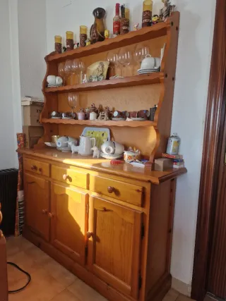 Salon completo madera provenzal