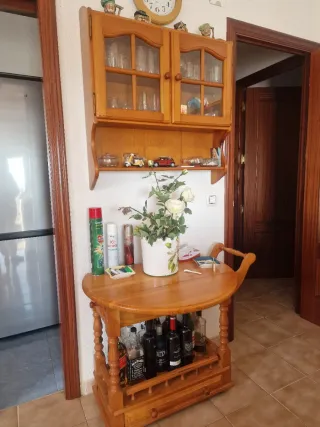 Salon completo madera provenzal