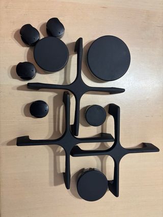 Set Rejilla Cocina Whirlpool Hierro Forjado