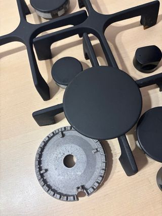 Set Rejilla Cocina Whirlpool Hierro Forjado