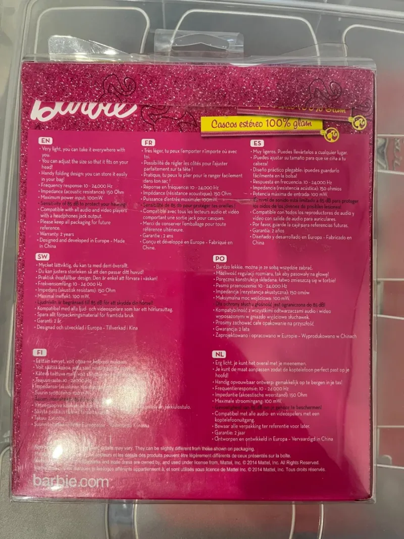 Cascos Barbie Kids Safe afbeelding 2