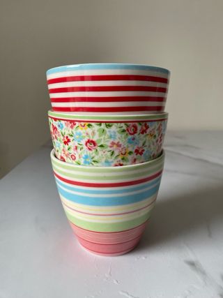 Set de 3 Tazas Greengate Porcelana