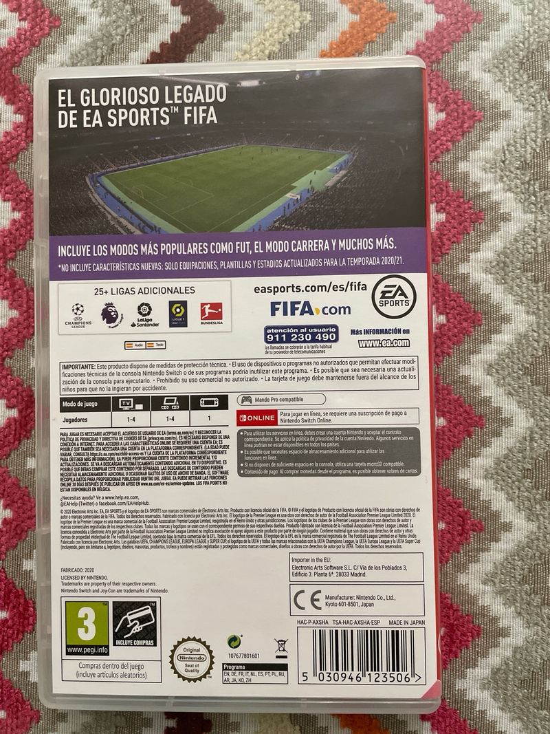 FIFA 21 Legacy Edition Nintendo Switch afbeelding 2