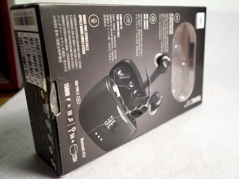 Auriculares JBL Tune 215 TWS Bluetooth Negro afbeelding 6