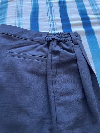 Traje de comunión azul marino niño talla 10