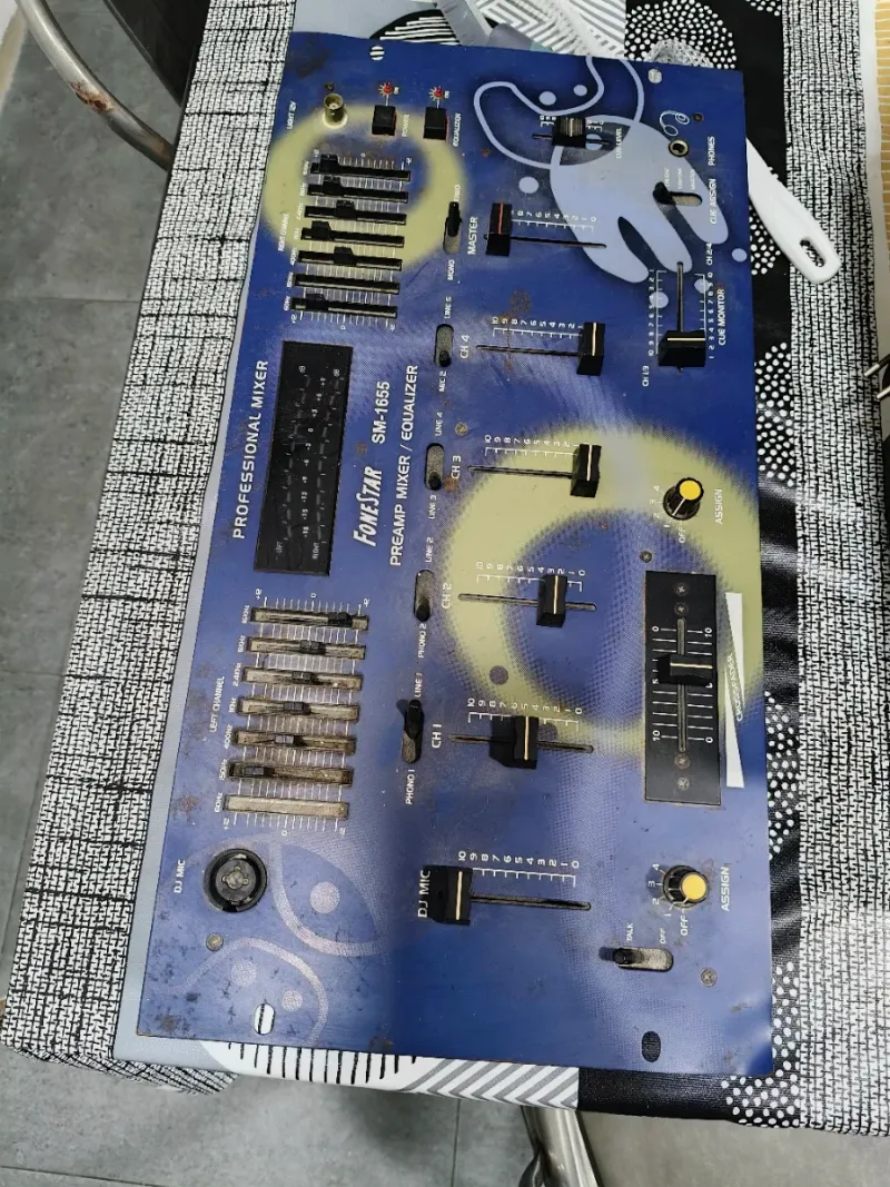 Mesa de Mezclas Fonestar SM-1655 Profesional