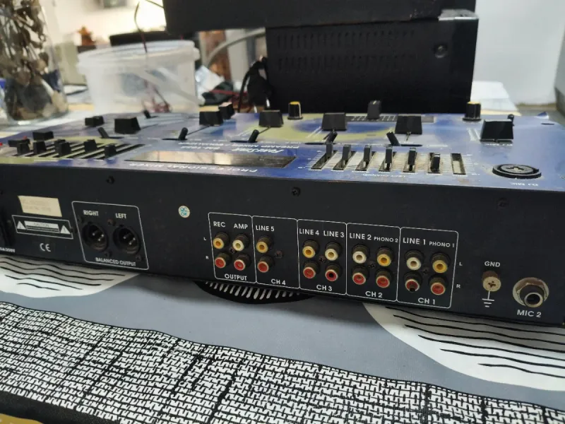 Mesa de Mezclas Fonestar SM-1655 Profesional afbeelding 2