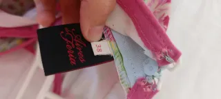 Traje de gitana estampado floral