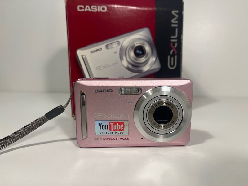 Casio Exilim Z19 Rosa Cámara Digital + Caja