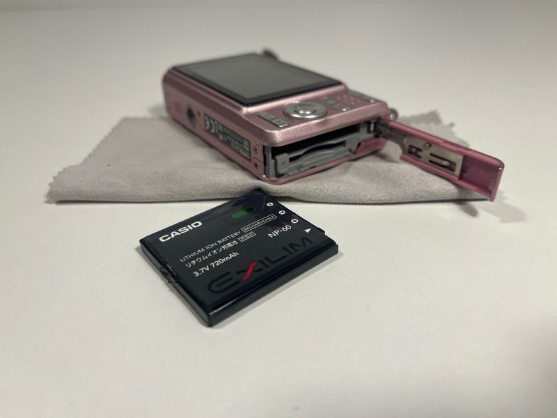Casio Exilim Z19 Rosa Cámara Digital + Caja afbeelding 9