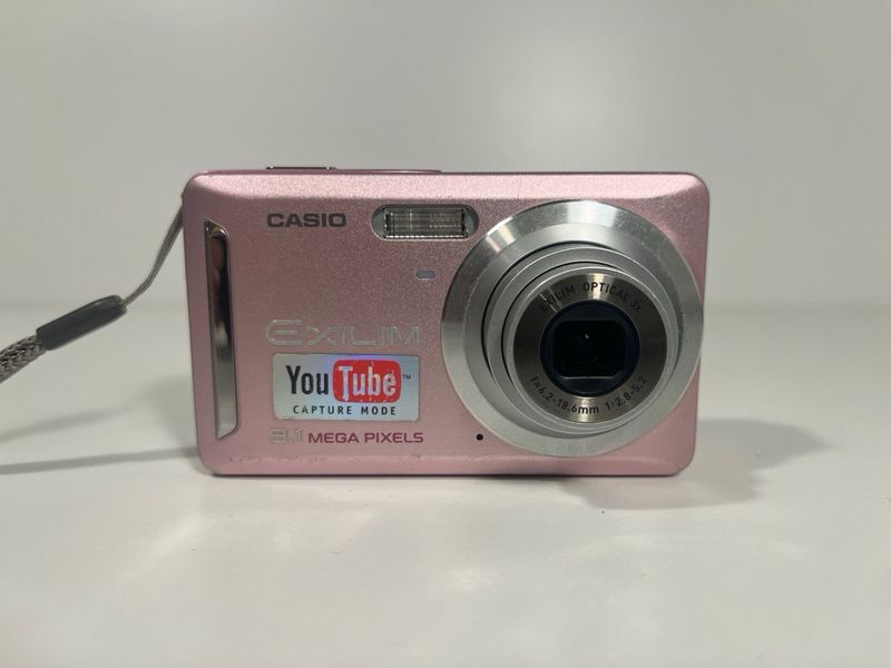 Casio Exilim Z19 Rosa Cámara Digital + Caja afbeelding 2