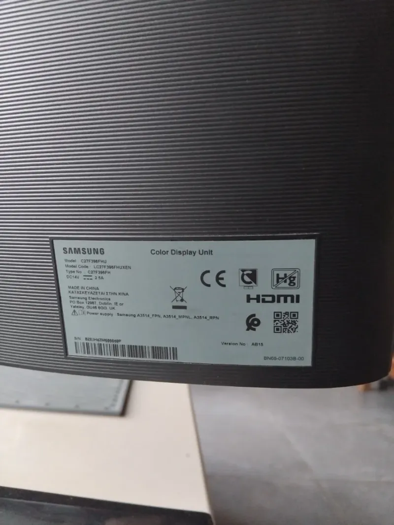 Monitor Samsung Negro afbeelding 7