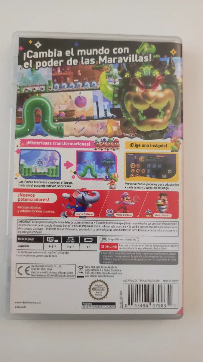 Super Mario Bros. Wonder Nintendo Switch afbeelding 2