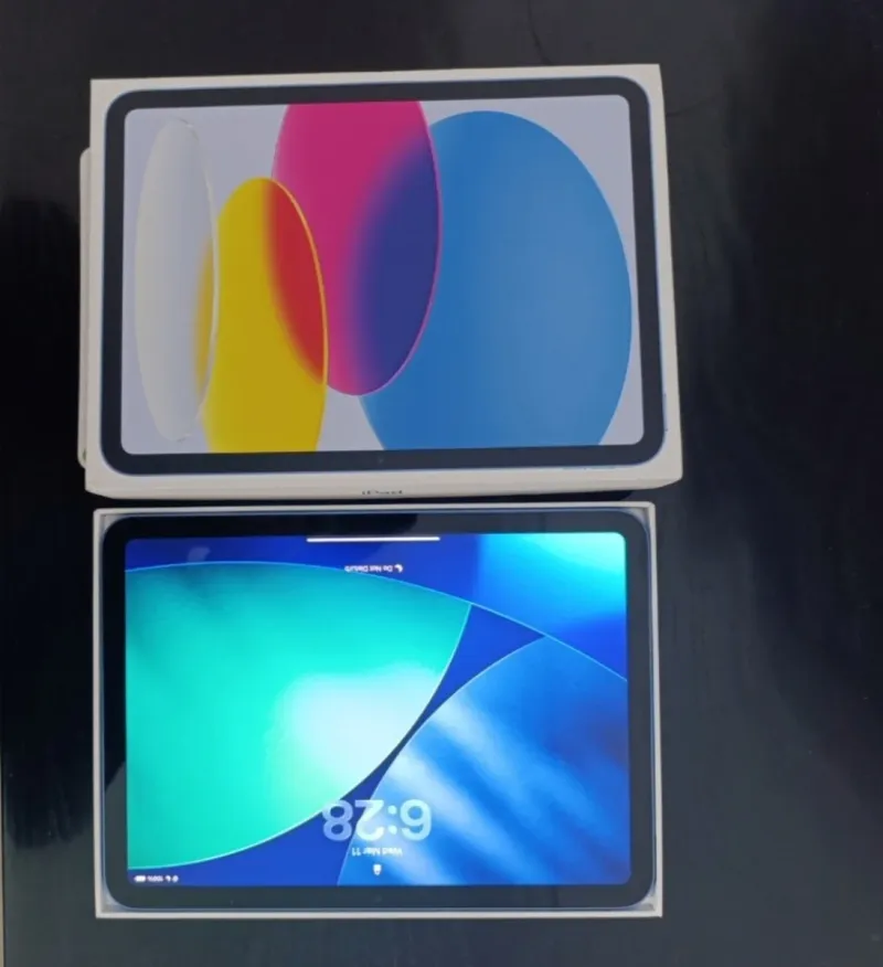 iPad A16  con Case/Funda Blue/Azul